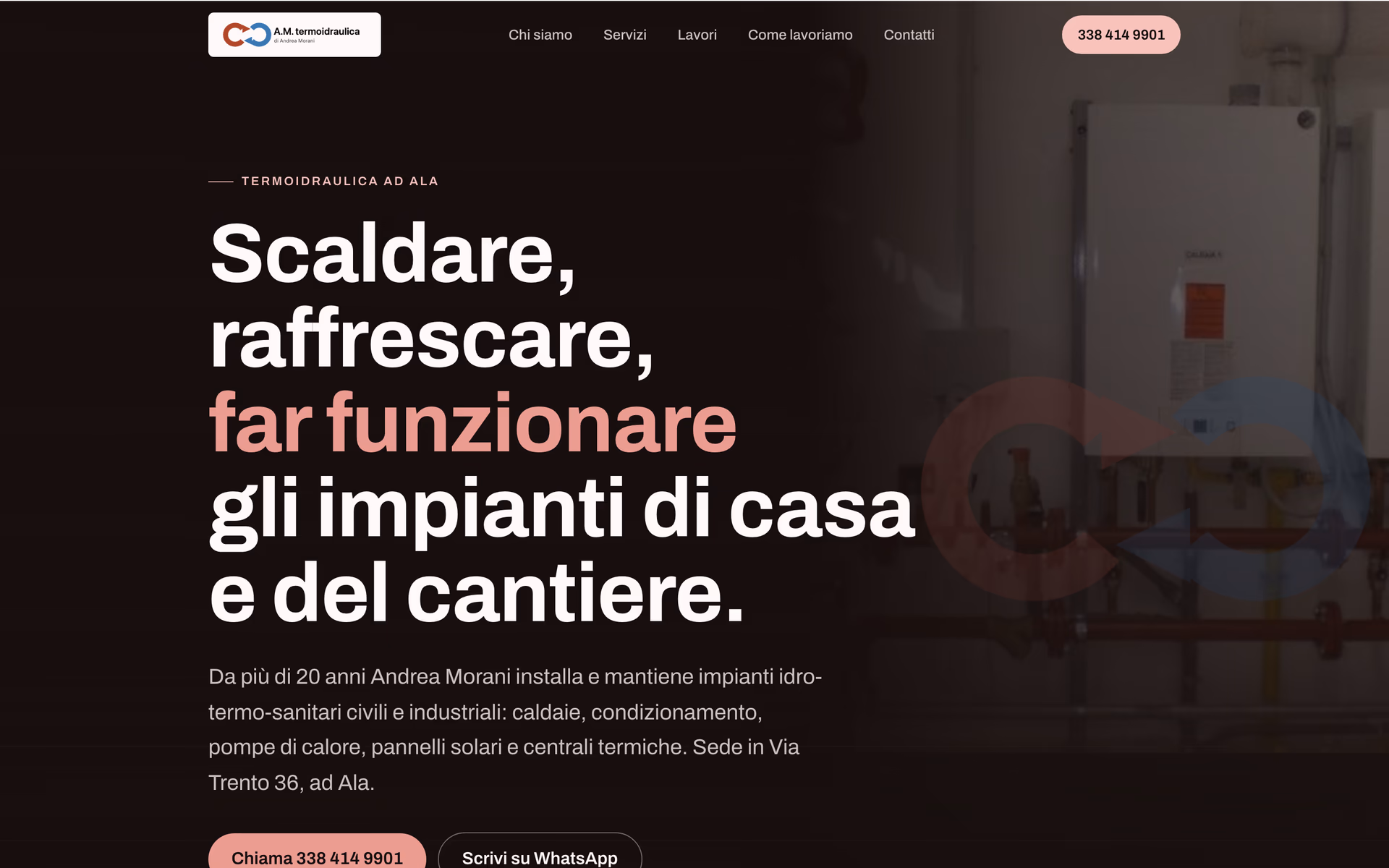 Sito A.M. termoidraulica — anteprima