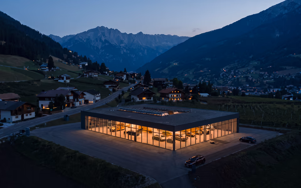 Anteprima del sito 3D «Concessionario Dolomia» (concept Dolomia)