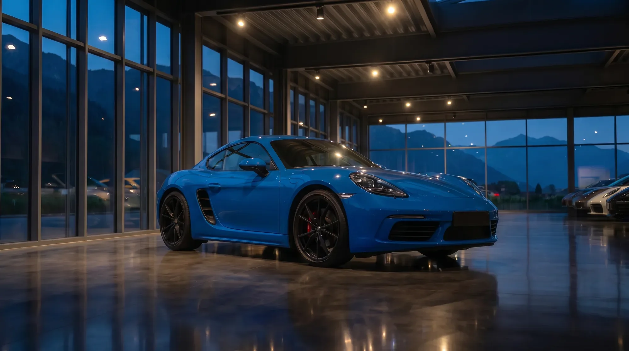 Aldera Nesso SP 4.0, Blu Cobalto — nello showroom Dolomia